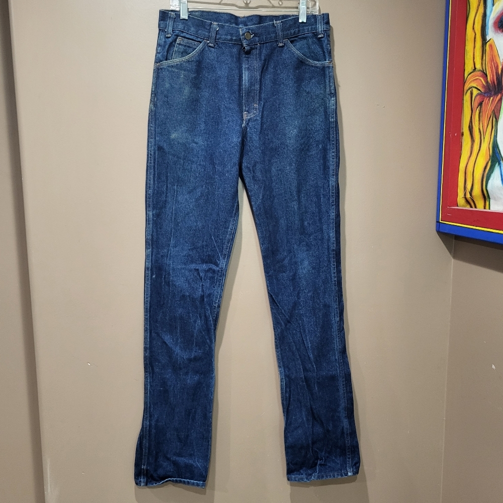 Men's Straight Jeans in Blue